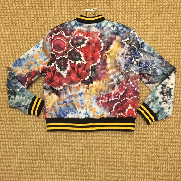 Alice + Olivia Multicolor Bomber Jacket - Picture 5 of 11
